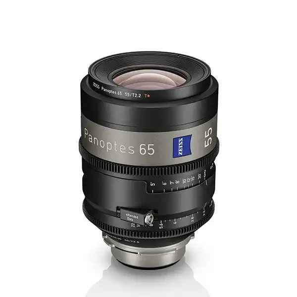 ZEISS Panoptes 65 55mm T2.2 (Métrique, LPL) – Objectif Cinéma Certifié