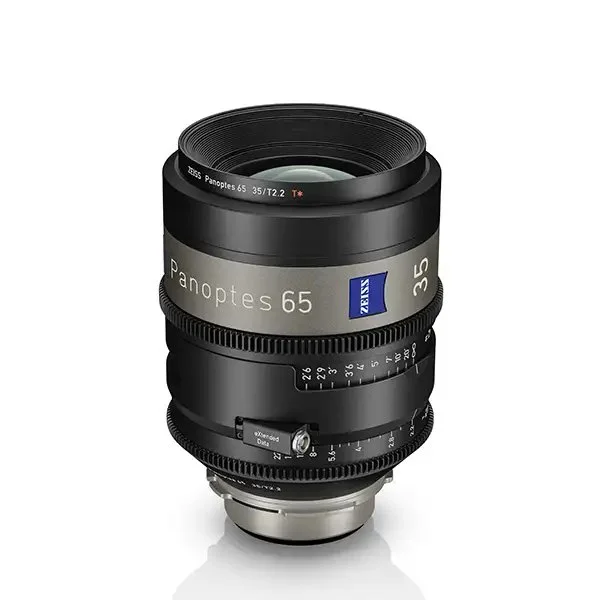 ZEISS Panoptes 65 35mm T2.2 (Métrique, LPL) – Objectif Cinéma Expédition Rapide
