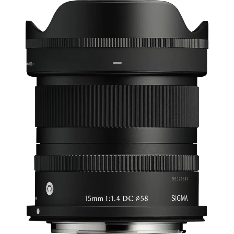 Sigma 15mm f/1.4 DC Contemporary (Canon RF) – Objectif Bon Marché