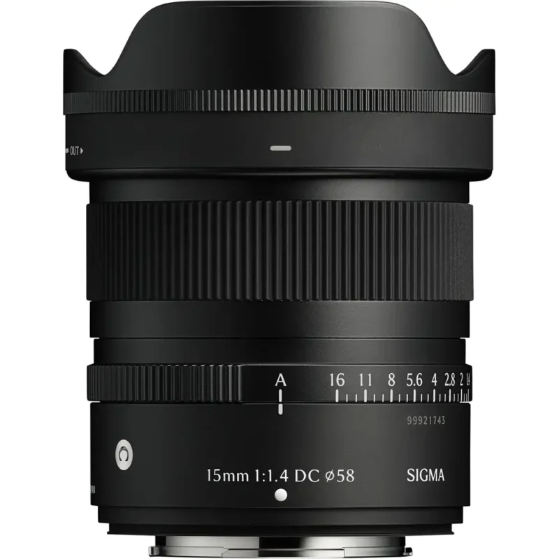 Sigma 15mm f/1.4 DC Contemporary (Fuji X) – Objectif Commander Maintenant