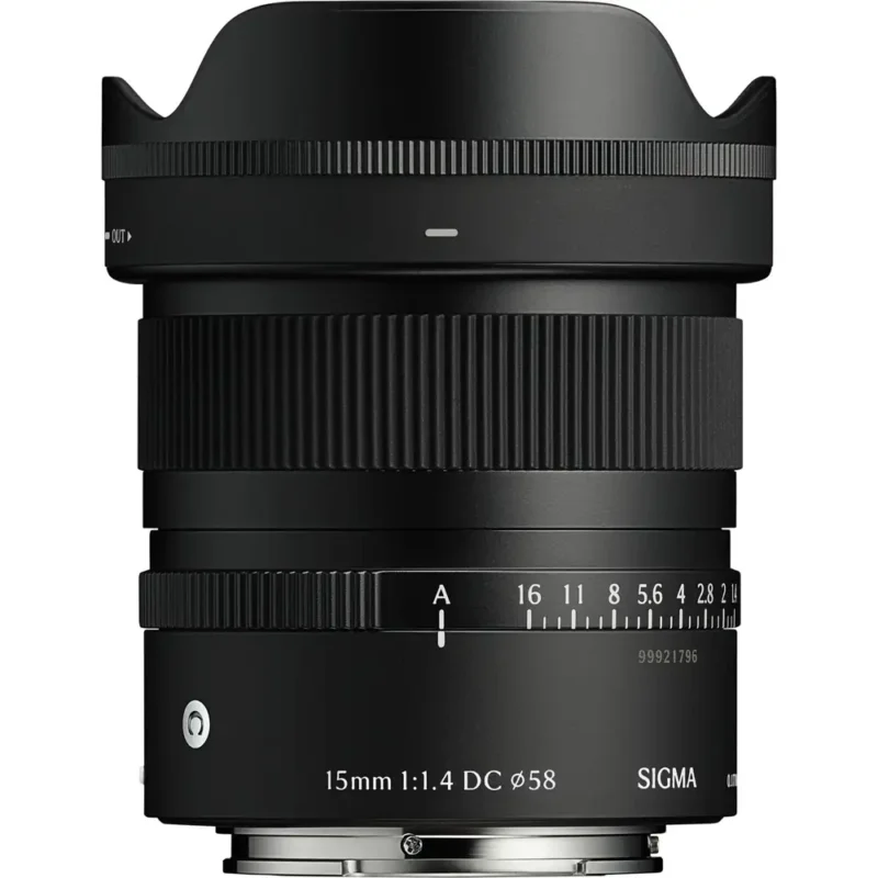 Sigma 15mm f/1.4 DC Contemporary (Sony E) – Objectif Offre Exclusive