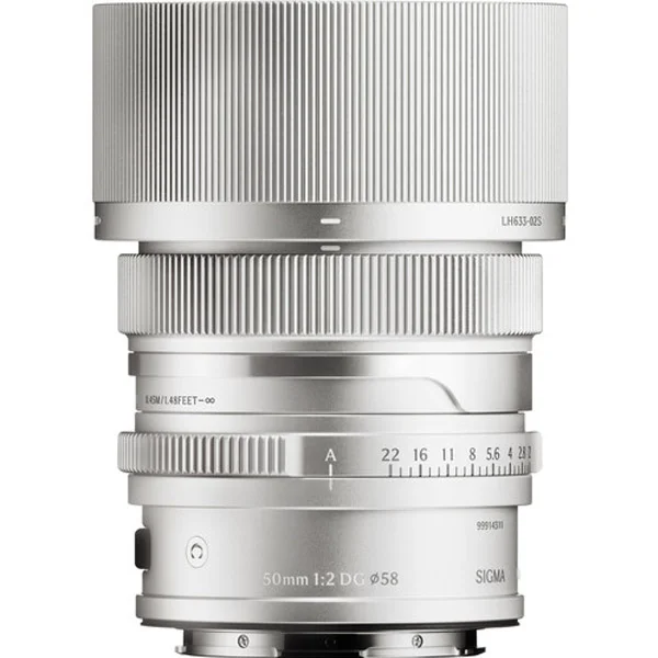 Sigma 50mm f/2 DG Contemporary (L Mount, Silver) – Lens Jusqu'à Épuisement Des Stocks