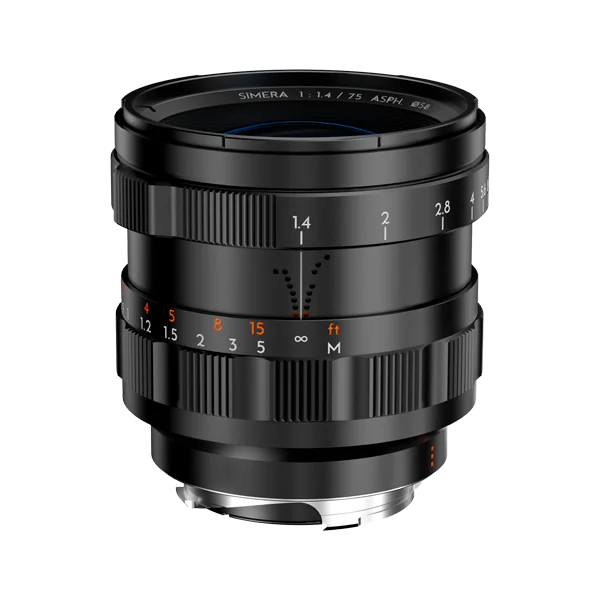 Thypoch Simera 75mm f/1.4 (M Mount, Black) – Lens Meilleur Prix