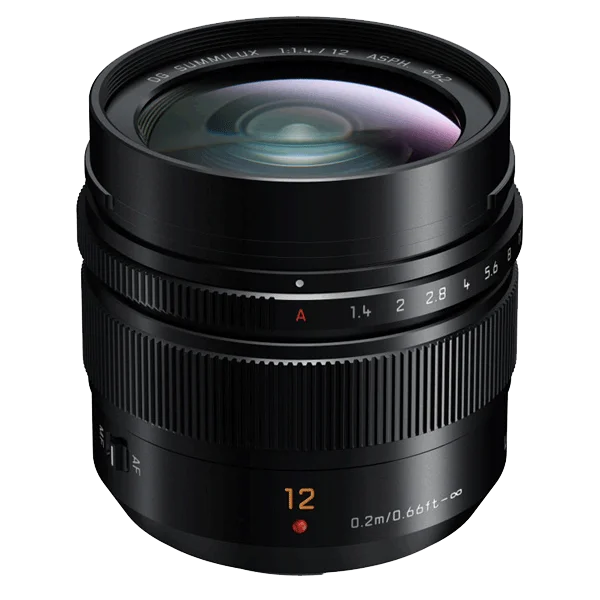 Panasonic Leica DG SUMMILUX 12mm F1.4 – Lens Jusqu'à Épuisement Des Stocks