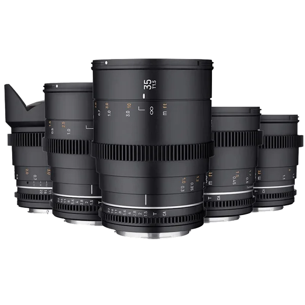 Acheter En Ligne Samyang 5-Lens EF VDSLR MK2 Kit – Lenses