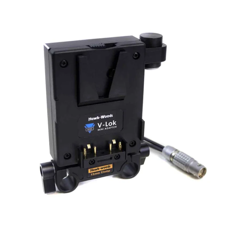 Hawk-Woods 24V V-Lock Adapter for Alexa Mini on 15mm rods (VLM-HS1A) Achat Immédiat