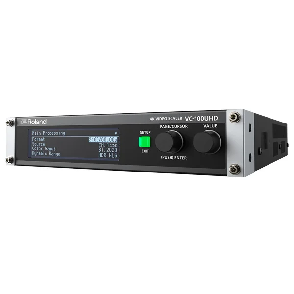 Roland VC-100UHD – Scaler Vidéo Paiement Sécurisé