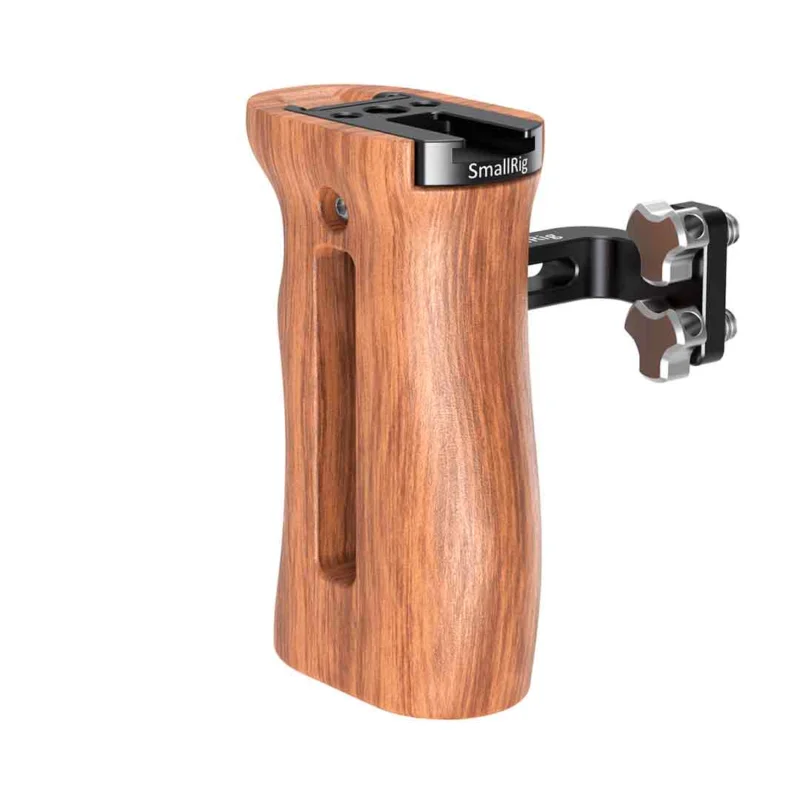 Smallrig HSN2093C – Wooden Side Handle Réduction