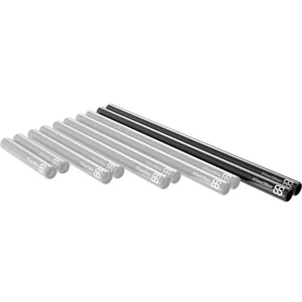 Pas Cher 8Sinn Rods 15mm Black x2 (30cm) – Rods for camera cage