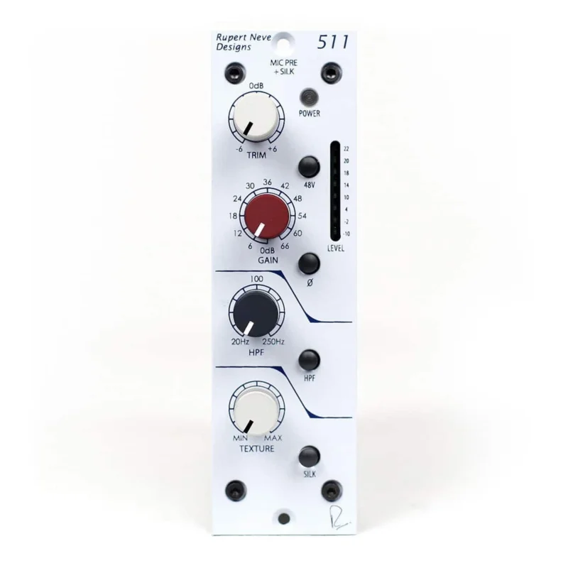 Rupert Neve 511 Mic Pre con Swept HPF, Variable Silk Commande En Gros