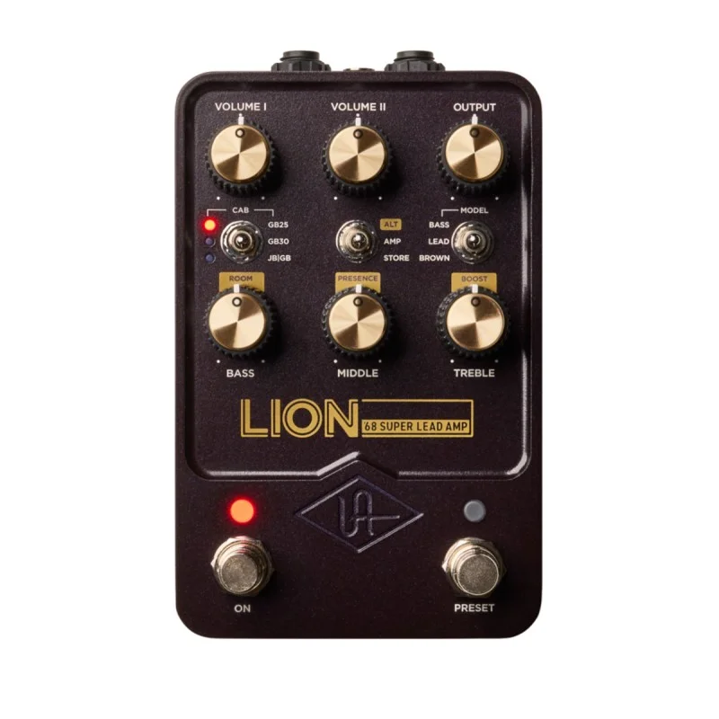 Achat Immédiat UNIVERSAL AUDIO UAFX Lion ‘68 Super Lead Amp