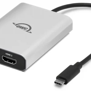 OWC OWC USB-C Dual HDMI 4K Display Adapter with DisplayLink for Apple silicon M1, M2, M3, and M4 Macs (No Power Pass-Through) Satisfait Ou Remboursé