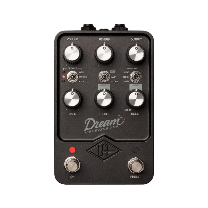 Pas Cher UNIVERSAL AUDIO UAFX Dream ‘65 Top Reverb Amplifier