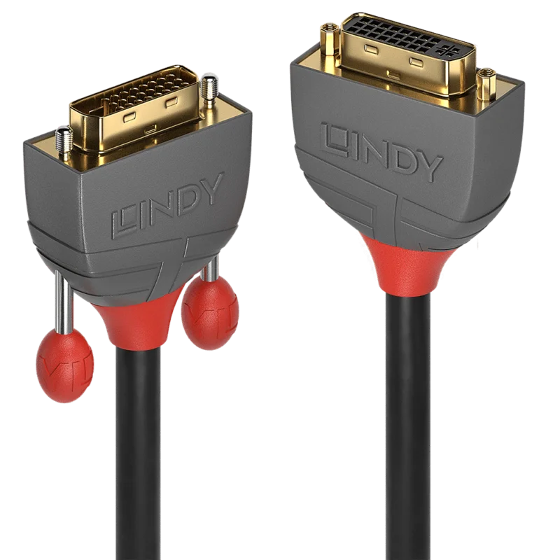 Super Prix Lindy Prolunga DVI-D Dual Link Anthra Line, 2m