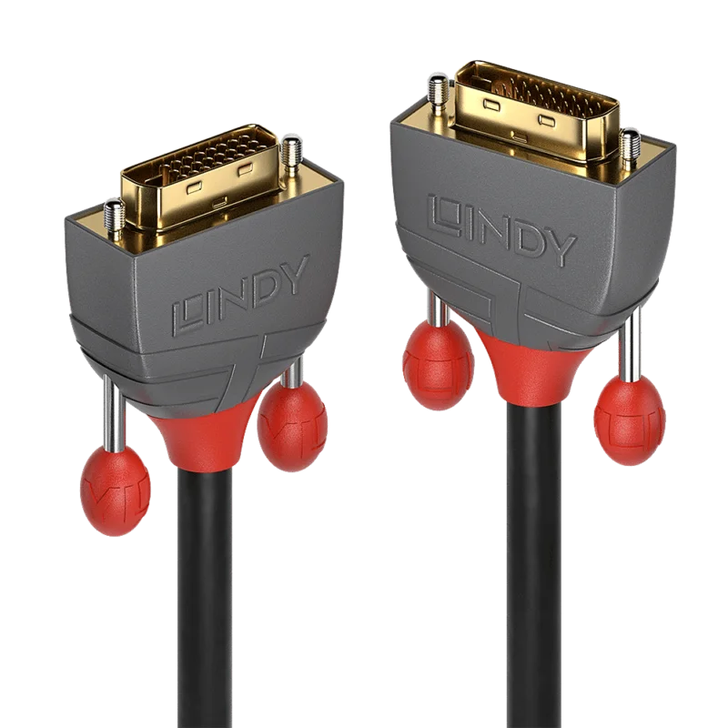 Lindy Cavo DVI-D Dual Link Anthra Line, 3m Populaire