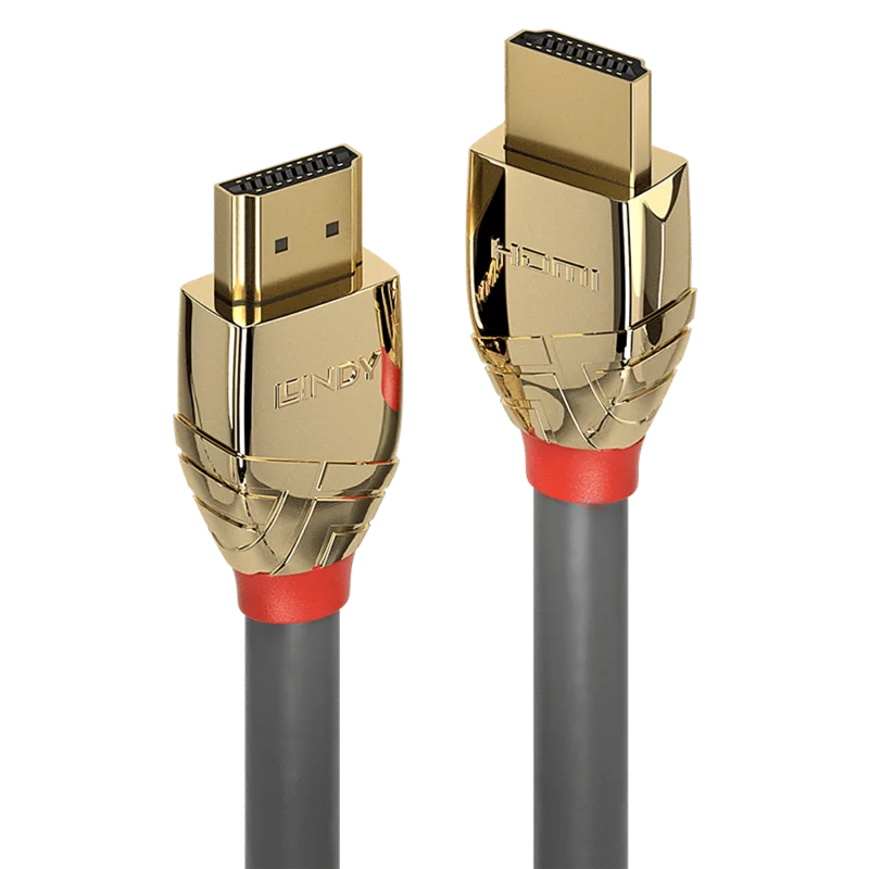 Nouveauté Lindy Cavo HDMI High Speed Gold Line, 3m