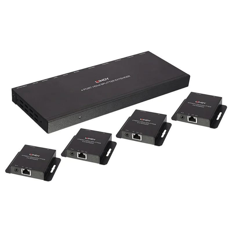 Lindy Extender Splitter HDMI & IR Cat.6 50m, 4 Porte Offre Exclusive