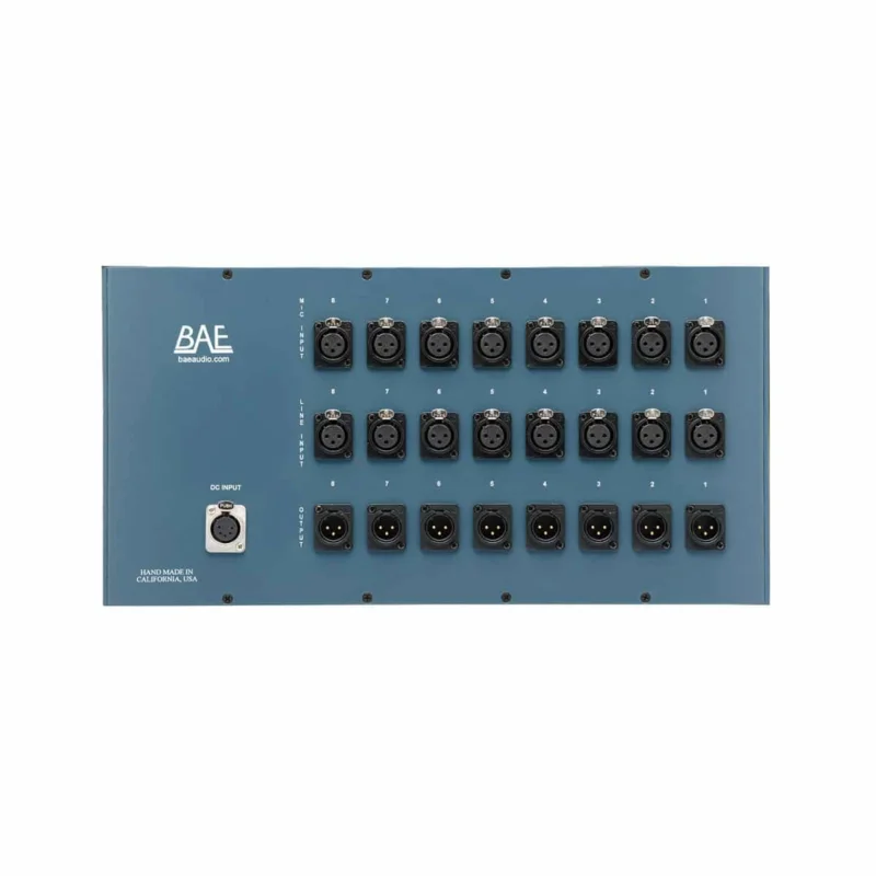 BAE 8CR - 8 Channel Rack Retour Gratuit