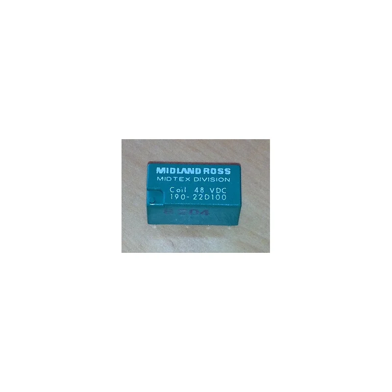 RELAIS MIDLAND ROSS OU SEL RZ2G48 - 48Vcc 2RT (6080) Paiement Sécurisé