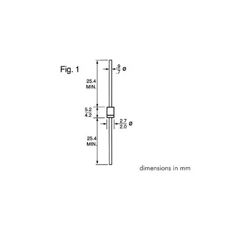 10 DIODES 1A 400V (6080) Dernier Modèle