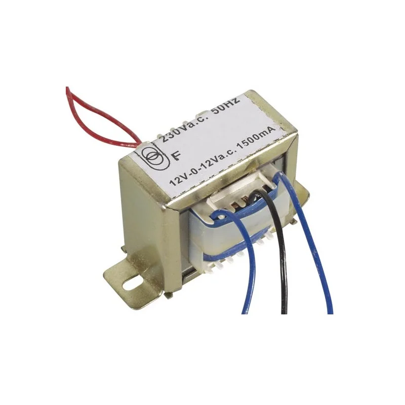 TRANSFO CHASSIS OUVERT 2X12V 36VA 2X1500mA (100150) Produit De Marque
