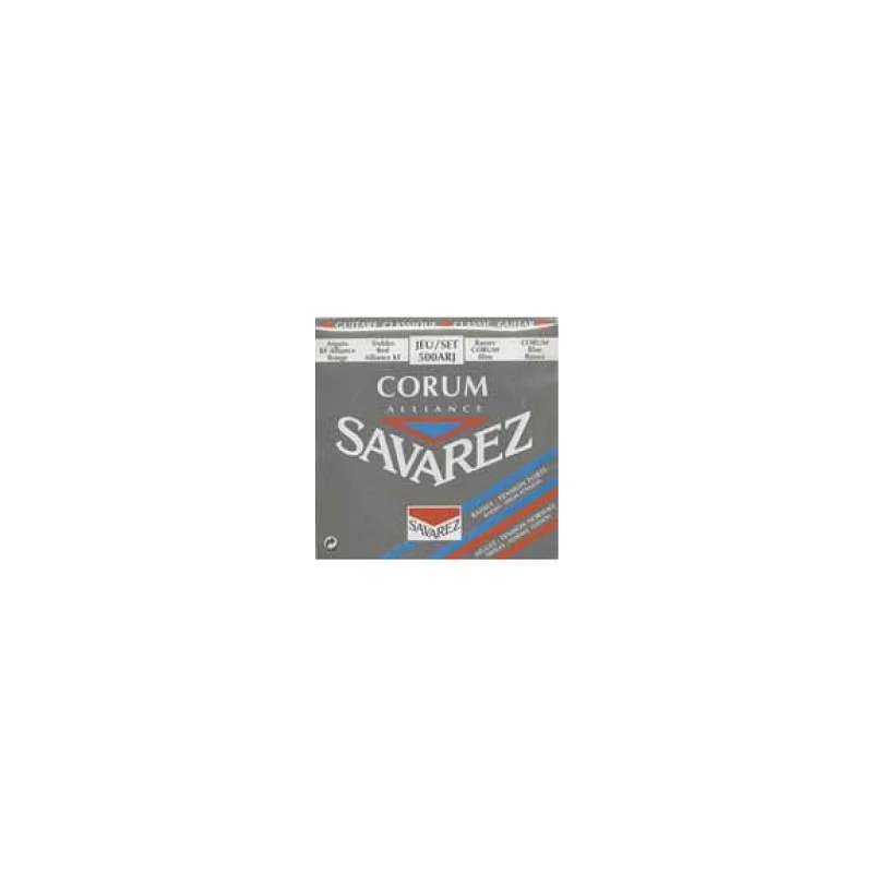JEU DE CORDES CLASSIQUES ROUGE / BLEU SAVAREZ Haute Qualité