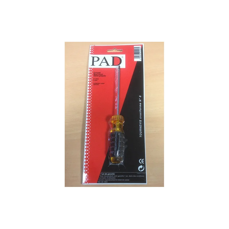 Prix Cassé TOURNEVIS CRUCIFORME N°0