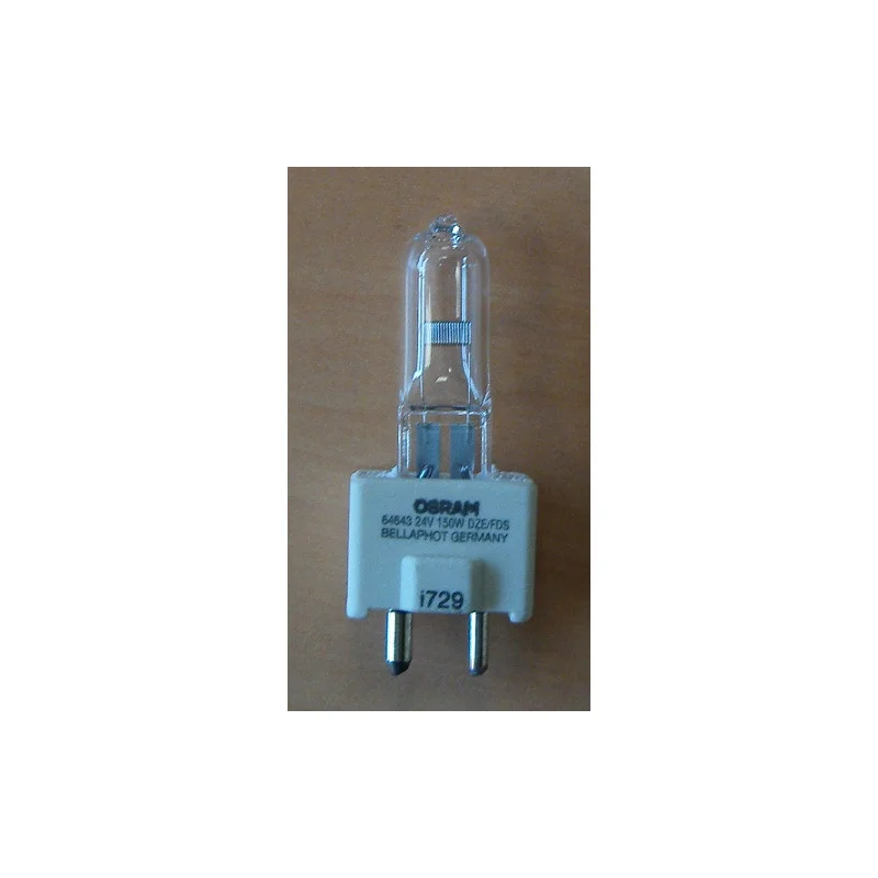 AMPOULE 24V 150W FDS GY9.5 100H 5000 LUMENS Paiement Sécurisé