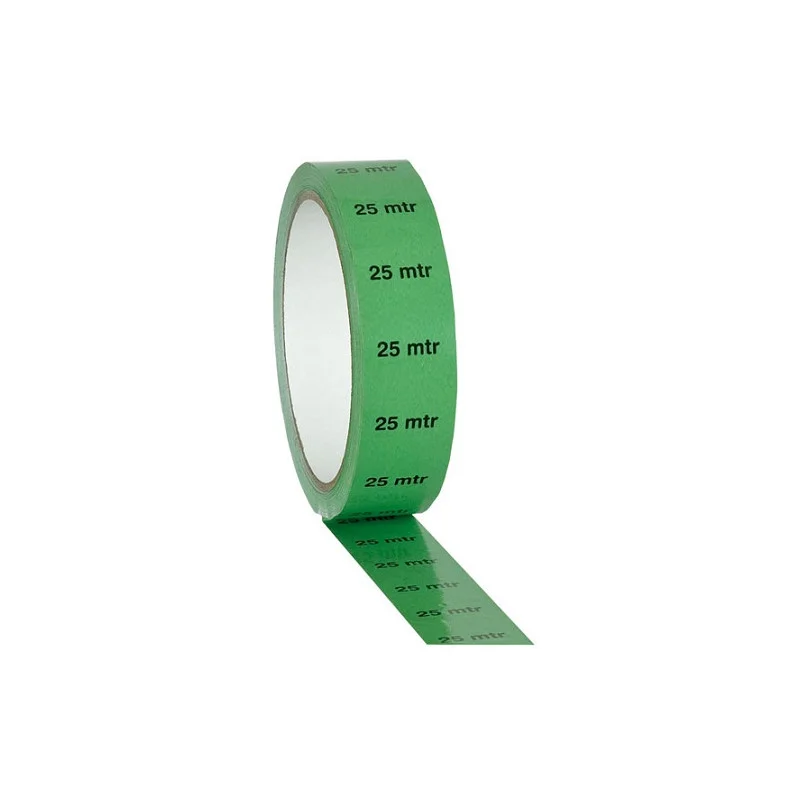 Dernière Chance RUBAN ADHESIF VERT MARQUAGE 25mtr- 25mm X 33 METRES (120180)