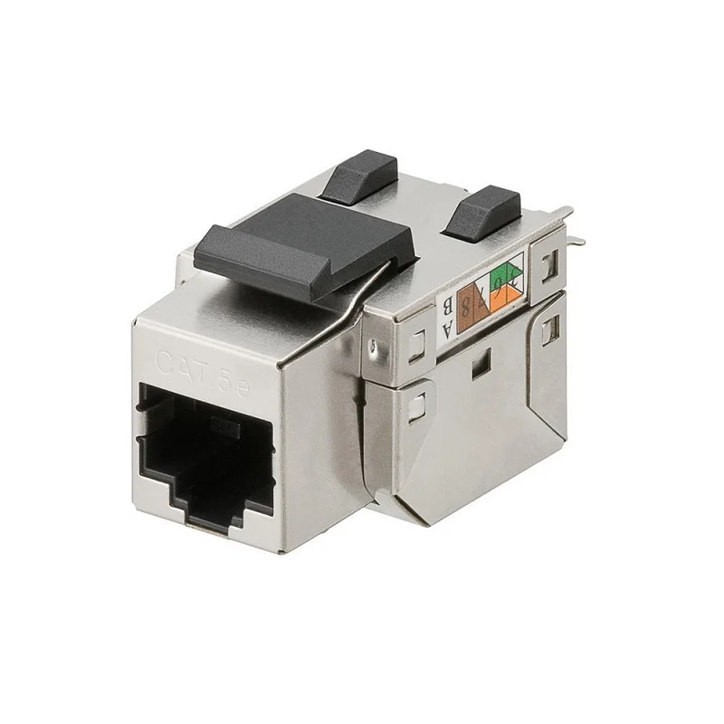 KEYSTONE JACK CAT6 MODULAIRE EMBASE SNAP-IN RJ45 BLINDE (80120) Usine Directe