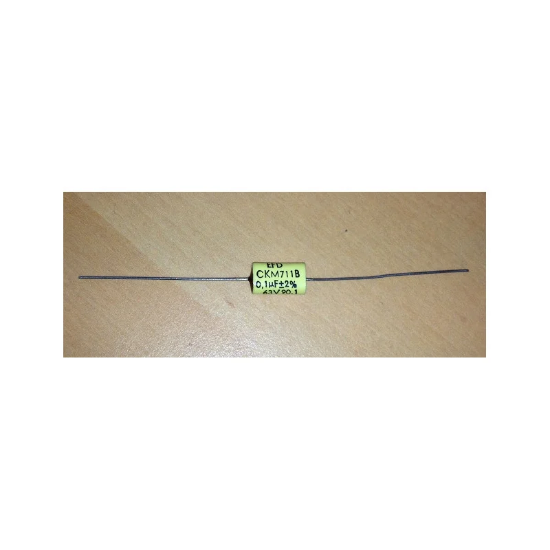 Offre Exclusive CONDENSATEUR 100nF / 0,1uF 63V AXIAL (6080)