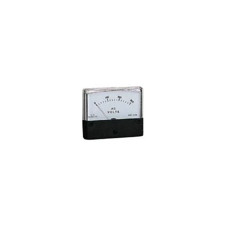 Nouvelle Collection VOLTMETRE ANALOGIQUE DE TABLEAU 150VCA 60 X 47 MM (100150)