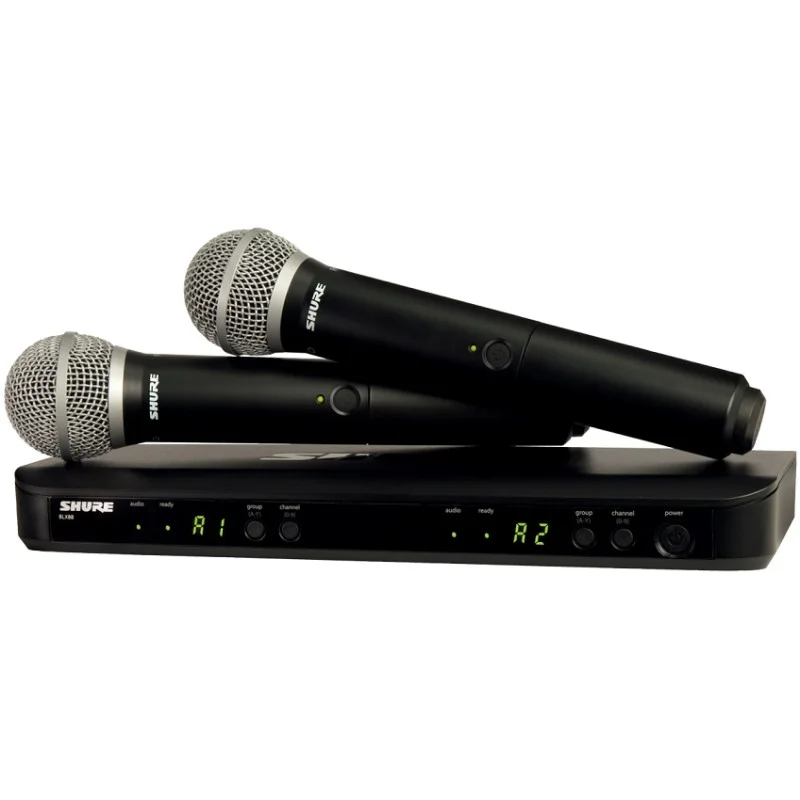 SYSTEME HF DOUBLE MAIN PG58 SHURE Offre Limitée