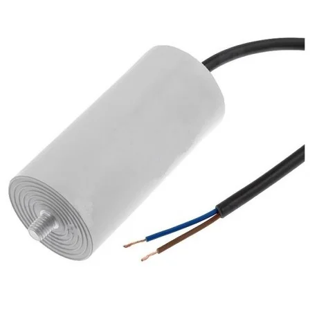 CONDENSATEUR MOTEUR 2UF 450V AVEC CABLES (80120) Marque
