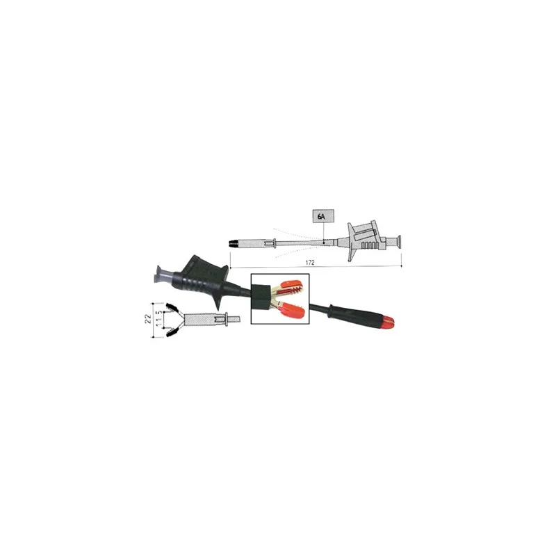 Meilleur Prix GRIP FIL FLEXIBLE DE SECURITE 1000V 6A NOIR (60220)