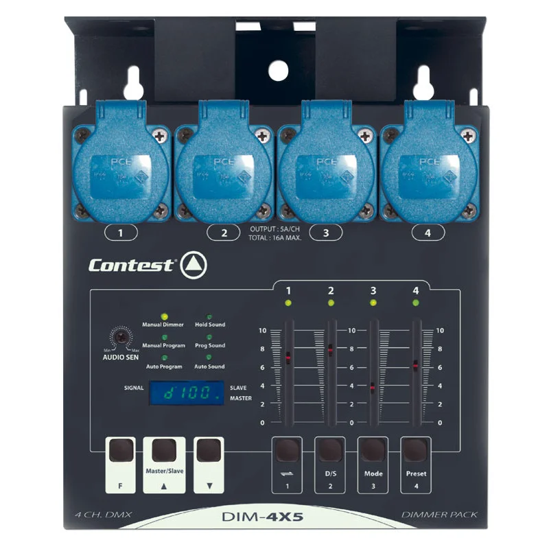 Nouvel Arrivage BLOC DE PUISSANCE ANALOGIQUE ET DMX - 16 PROGRAMMES CHASE CONTEST