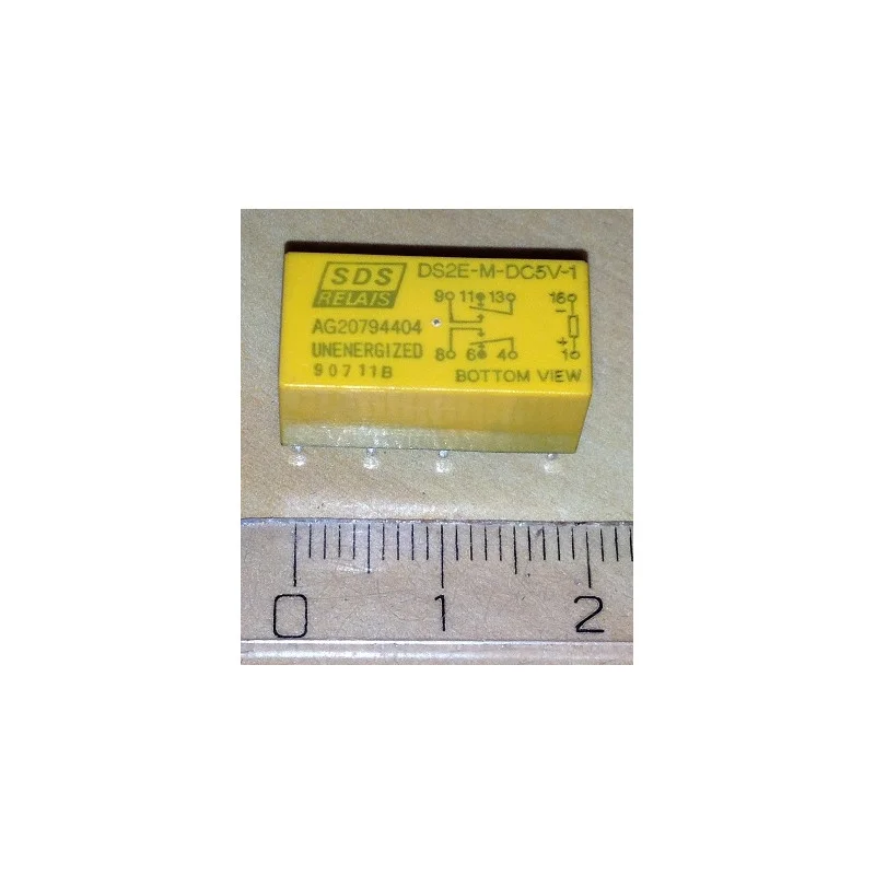 Soldes RELAIS BOBINE 5Vcc 62,5 OHMS 2RT 250Vca 3A (6080)