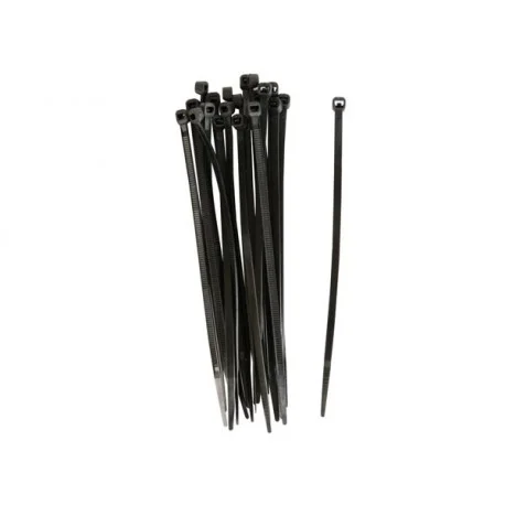 100 COLLIERS DE SERRAGE EN NYLON 4.6 x 120mm NOIR Promotion Saisonnière