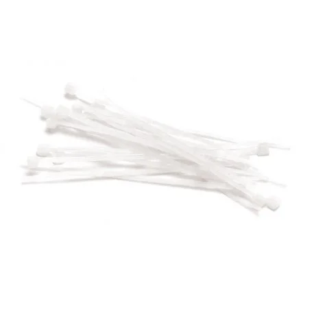 Promotion Saisonnière 100 COLLIERS DE SERRAGE EN NYLON 4.6 x 120MM BLANC