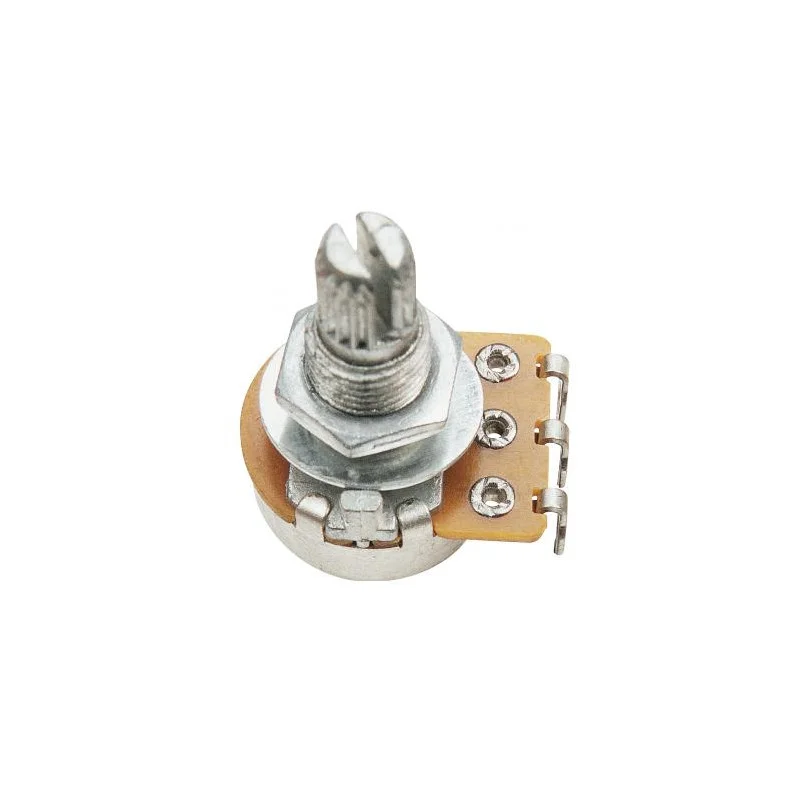 POTENTIOMETRE DE VOLUME GUITARE LINEAIRES 250K YELLOW PARTS Achat Immédiat