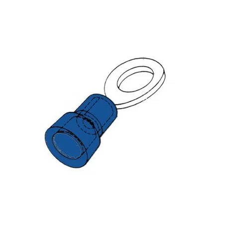 10 COSSES A OEIL 8.4mm BLEU (1.5-2.5mm²) (6080) Achetez Aujourd'hui
