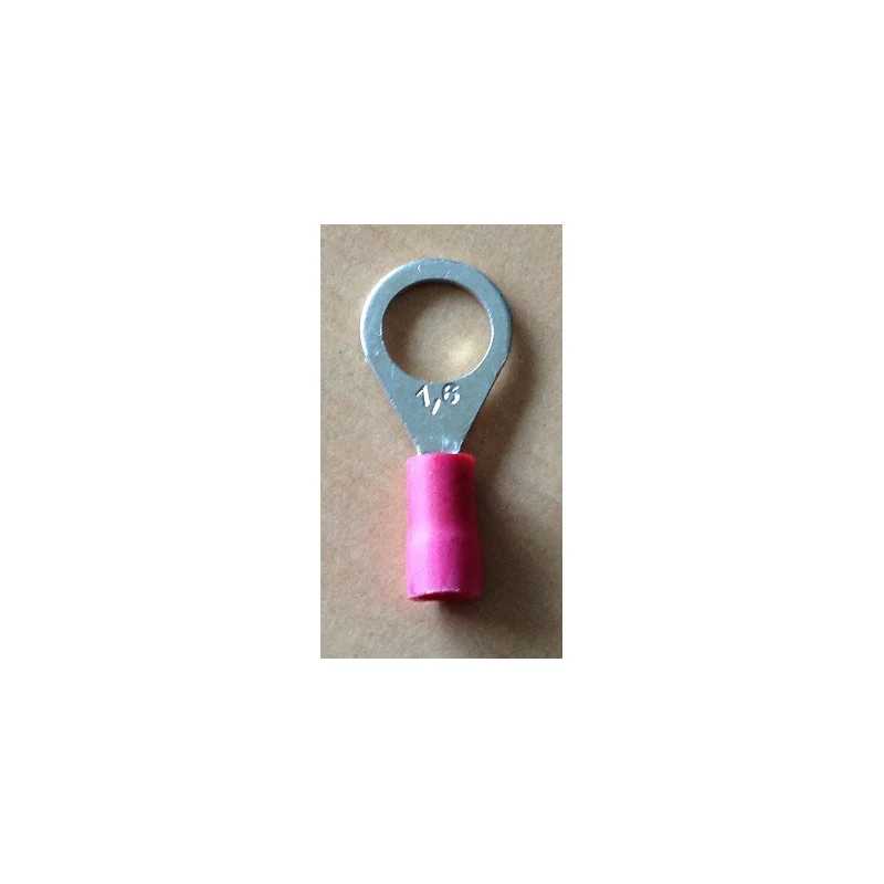 10 COSSES OEILLET 8mm ROUGE (0.5-1.0mm²) (6080) Prix Promo
