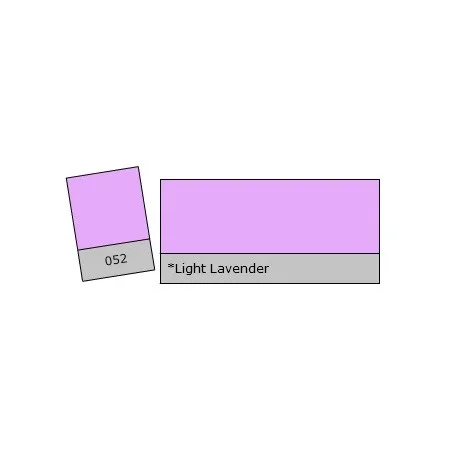 Dernière Chance FEUILLE GELATINE 0.53 X 1.22M LIGHT LAVENDER