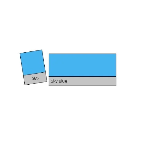 Top Vente FEUILLE GELATINE 0.53 X 1.22M SKY BLUE LEE FILTERS