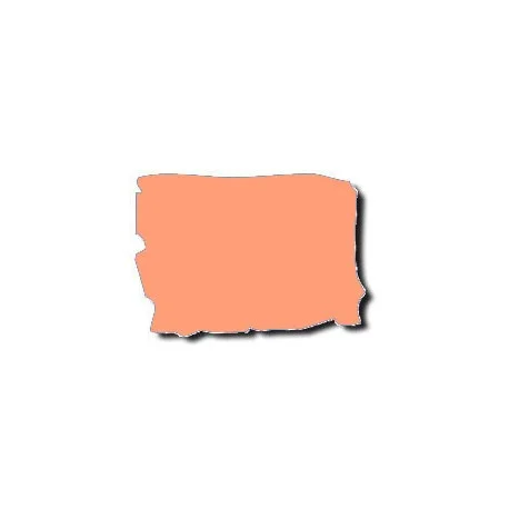 Nouvelle Collection FEUILLE GELATINE 0.53 X 1.22M APRICOT