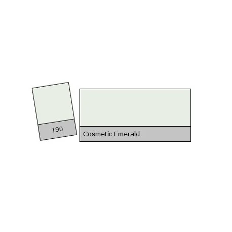 FEUILLE GELATINE 0.53 X 1.22M COSMETIC EMERALD Satisfait Ou Remboursé