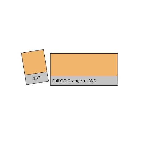 FEUILLE GELATINE 0.53 X 1.22M FULL C.T ORANGE + .3ND Promotion