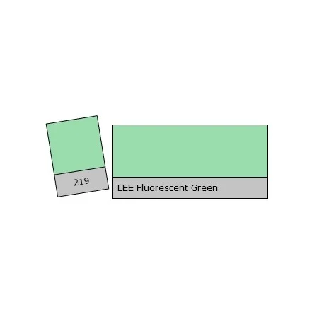 Remise FEUILLE GELATINE 0.53 X 1.22M LEE FLUORESCENT GREEN LEE FILTERS