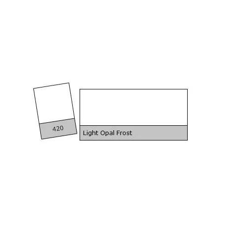 FEUILLE GELATINE 0.53 X 1.22M LIGHT OPAL FROST LEE FILTERS Pas Cher