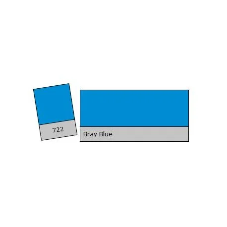 Retour Gratuit FEUILLE GELATINE 0.53 X 1.22M BRAY BLUE LEE FILTERS